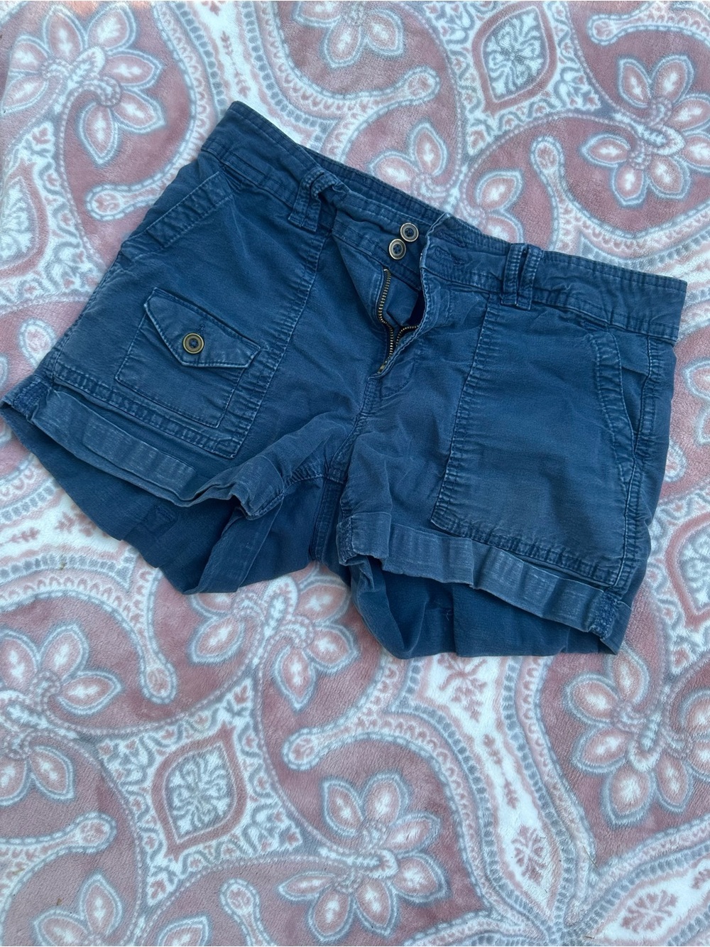 Women’s Navy Pocket Shorts